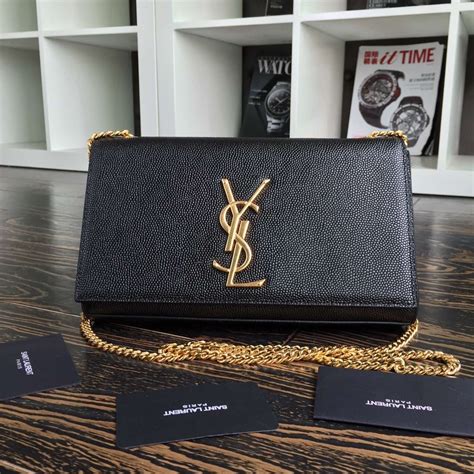 fake ysl black clutch|authentic ysl handbag clutch.